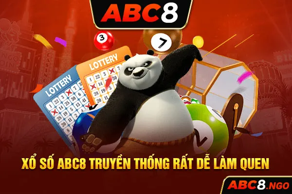 Xổ số ABC8 truyền thống rất dễ làm quen